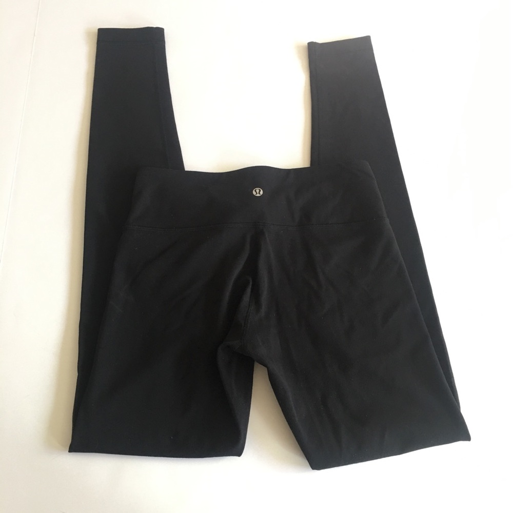 LULULEMON Black Workout Leggings Size 6